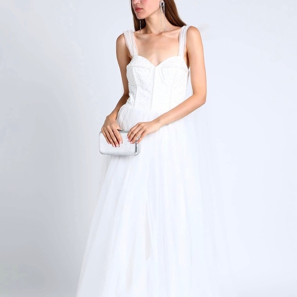 Saoani Sequin Bodice Maxi Dress nwt Retail $1000 - Picture 13 of 16